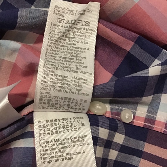 J. Crew slim untucked secret wash shirting men’s plaid shirt multicolor - Picture 9 of 10